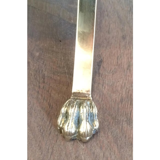 Maison Jansen, Magazine Rack with Claw Feet, Circa 1940 For Sale - Image 4 of 13