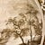 Tondos with Grisaille Landscapes, 1800s, Oil Painting on Canvas, Framed, Set of 2 For Sale - Image 5 of 6