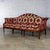 French Late 19th to Early 20th Century Louis XVI Camel Back Sofa Directoire Style in Gaston Y Daniela Fabric For Sale - Image 3 of 18