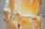 Stone Rock Lamp Table Sculptures in Orange Calcite For Sale - Image 9 of 11