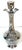 Early 20th Century Large Art Nouveau Silver Overlay Grapevine Decanter , Alvin Silver Co. For Sale - Image 10 of 14