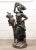 Mathurin Moreau Large Antique French Bronze Sculpture “Return From the Harvest” Attributed to Mathurin Moreau For Sale - Image 4 of 12