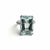 14k White Gold 12.07 Carat Natural Aquamarine and Diamond Solitaire Ring, Size 9 For Sale - Image 12 of 15