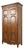 Baker Furniture French Provincial Louis XV Carved Oak Armoire Dresser or Linen Press For Sale