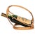Italian Organic Curved Rattan and Hand-Woven Wicker Bottle Holder, 1960s For Sale - Image 12 of 12