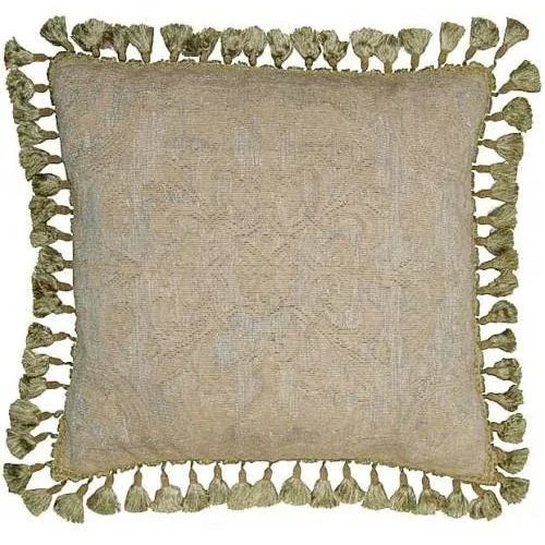 Overall measurements (inches) 22H x 22W x 4D. Overall Condition is New. Style: Aubusson. Dates to circa New.