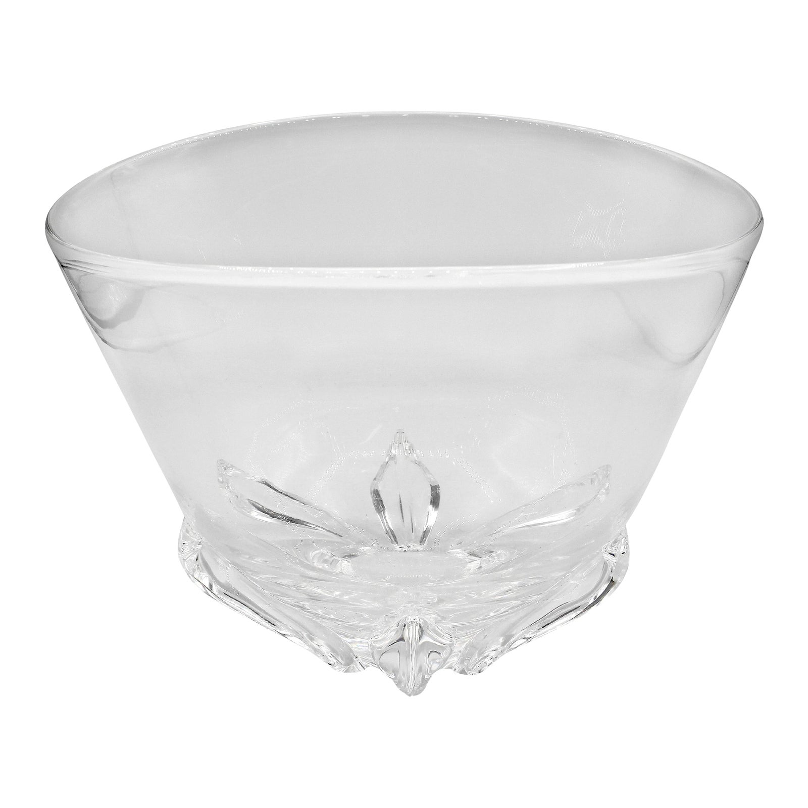 Circa 1970s Steuben Glass Vase or Bowl Designed by Donald Pollard