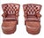 Chesterfield Tufted Leather Armchairs With Ottoman-a Pair For Sale - Image 10 of 18