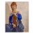 Giampaolo Talani "The Fiddler" Oil on Board, Figurative Music Painting, Tuscan Coastal Art, Contemporary Art by Italian Master, 1999 For Sale
