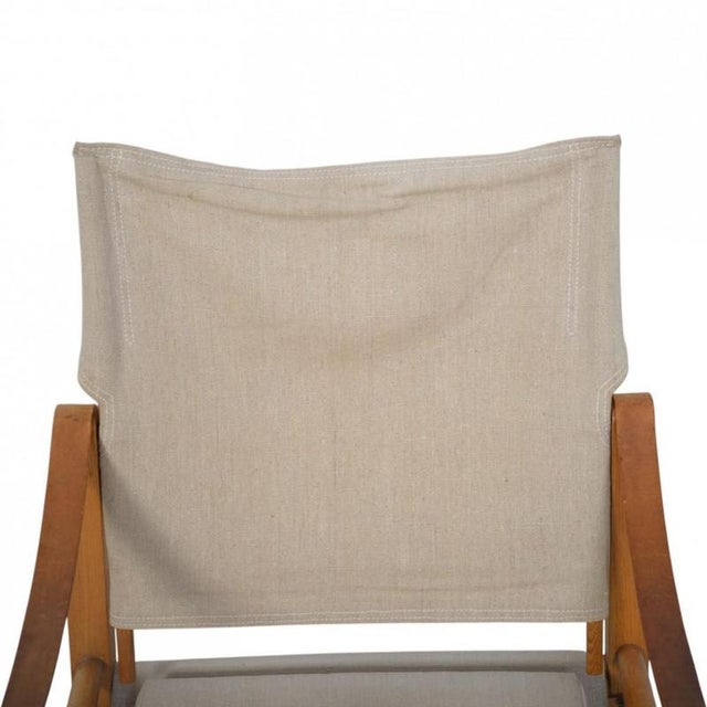 Safari Chair by Kaare Klint, 1980s For Sale - Image 3 of 14