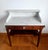 Country House Dressing Table in Wood and Marble, 1940s For Sale - Image 3 of 11
