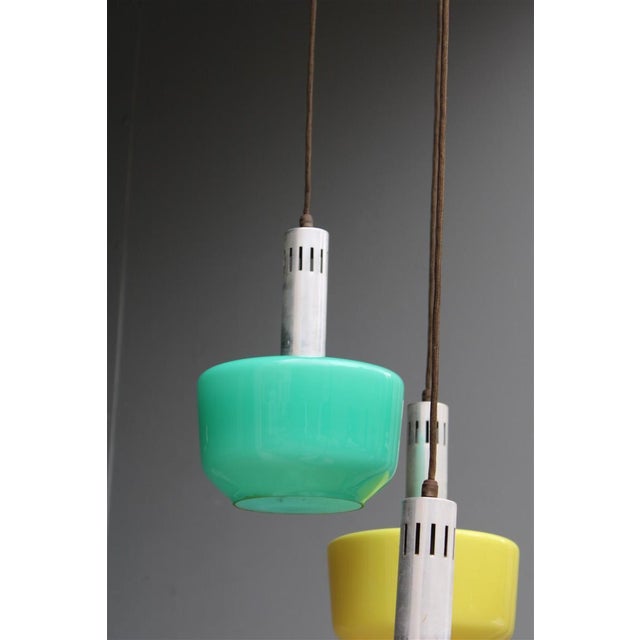 1950s Murano Glass Pendant from Vistosi, 1950 For Sale - Image 5 of 13