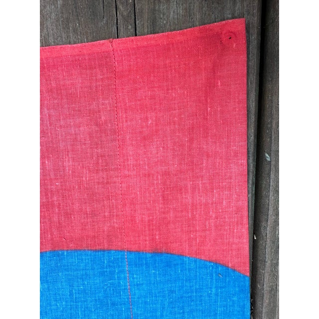 Textile Vintage Flag Ussr Estonian Soviet Socialist Republic For Sale - Image 7 of 7