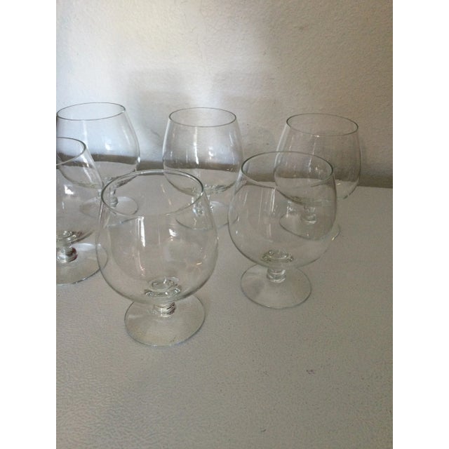 Vintage Classic Snifters Brandy Glass Set of 6 For Sale In Orlando - Image 6 of 6