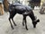 Bronze Grazing Fawn Deer Garden Sculpture For Sale - Image 13 of 15