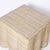 Wood Pair of Wicker Drapery Ghost End Tables For Sale - Image 7 of 10