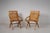 Bare wood pine and birch armchairs from the 1930s, during the Swedish Grace period. The chairs are bare wood and has the...