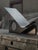 Lineae Chaise Lounge in Blended Iron and Italian Leather by D´ARK Atelier For Sale - Image 12 of 18