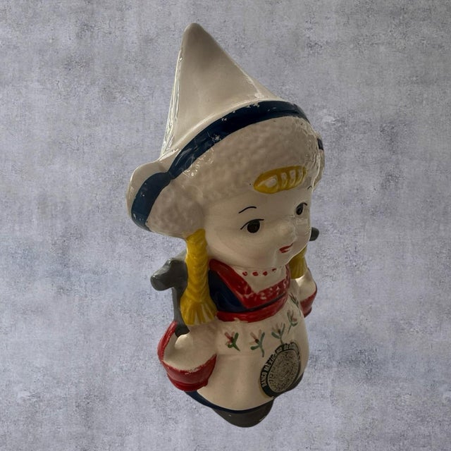 Brand: Banco Mexicano de Occidente, S.A. (promotional bank) Color: Cream / Navy Blue / Red / Yellow Material: Ceramic...