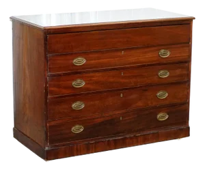 Mahogany Secretaire from Gillow's of Lancaster & London, 1780s