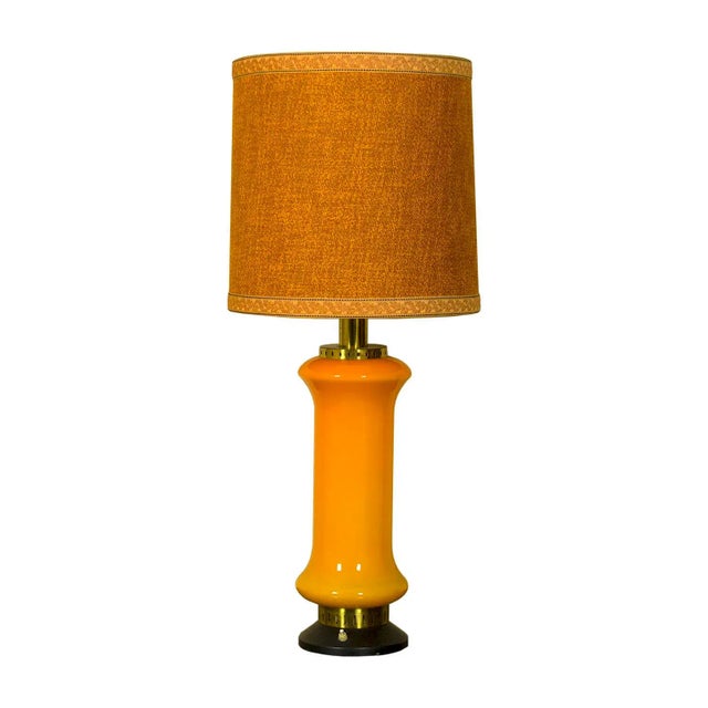 Black Vintage Table Lamp, 1970s For Sale - Image 8 of 8