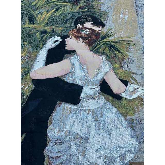 French Aubusson Style Jacquard Tapestry after A. Renoir, 2000s For Sale - Image 18 of 18