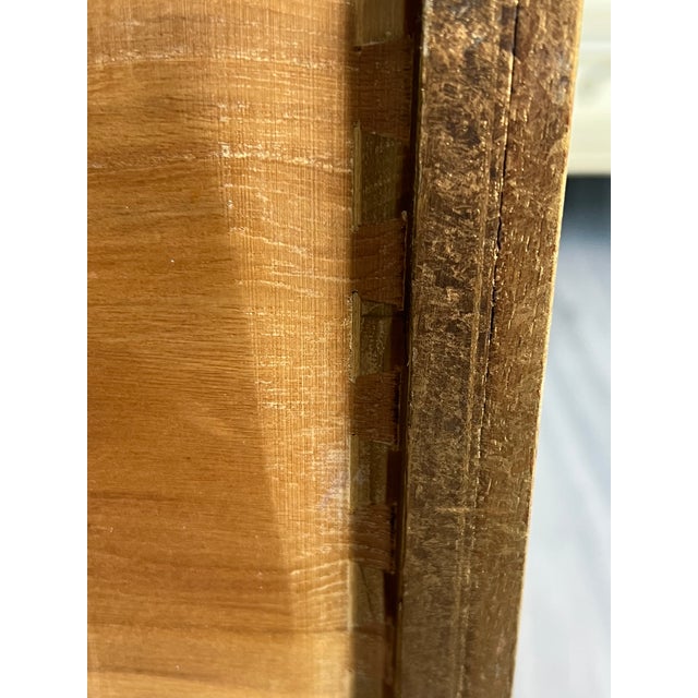 Late 20th Century Walnut Chest of Drawers Tjo For Sale - Image 14 of 14