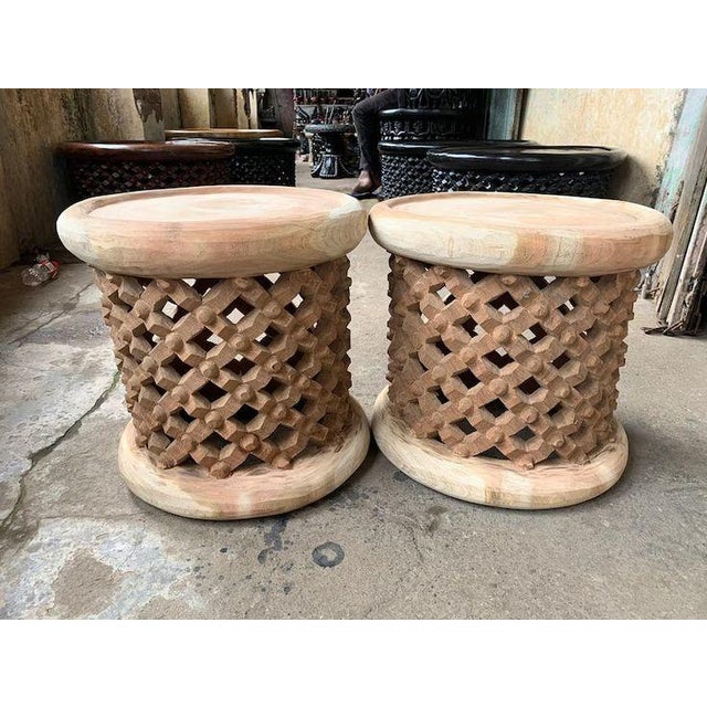 African Handmade Coffee Table by Delgo Ako For Sale - Image 4 of 4