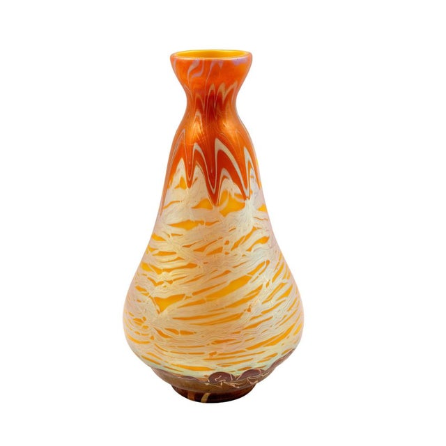 Glass Vase by Franz Hofstötter for Loetz Glass, 1902 For Sale - Image 7 of 7