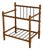 Oak Shoe Rack With Metal Spindles Danish Mid-Century Modern 1970s For Sale