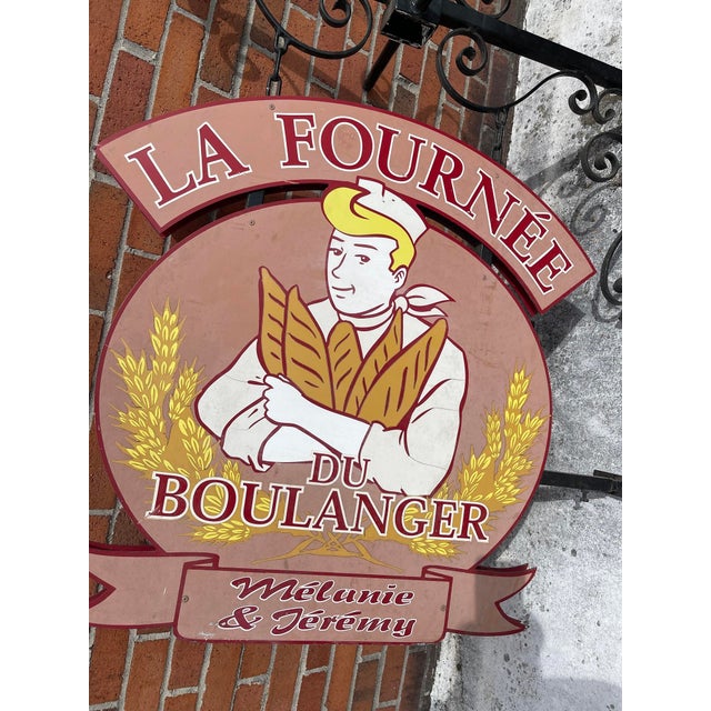Large French Bakery Sign For Sale - Image 4 of 5