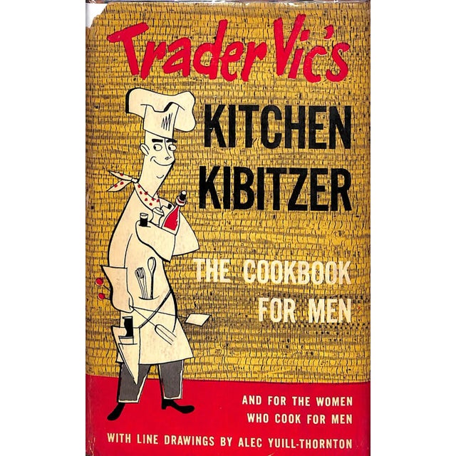 White Trader Vic's Kitchen Kibitzer Book For Sale - Image 8 of 8