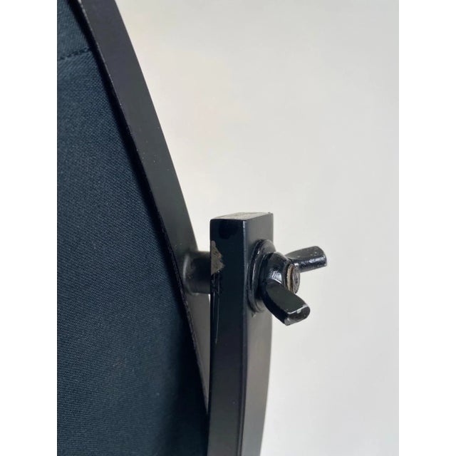 Vintage Floor Lamp in Original Black by Mariano Fortuny for Pallucco Italia, 1980s For Sale - Image 6 of 11