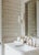 Modern Made Goods Faux Shagreen Mirror in Ivory For Sale - Image 3 of 4