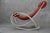 Poltronova Leathered Sgarsul Rocking Chair by Gae Aulenti for Poltronova, 1962 For Sale - Image 4 of 15