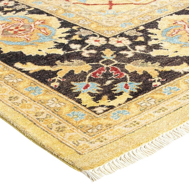 With an amalgam of sizes and aesthetic influences ranging from art deco to Rorschach and modernist, the rugs in the...