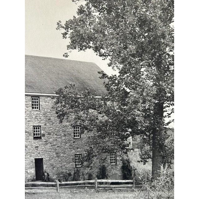 1930s George Washington's Gristmill Black & White Photograph C.1930s For Sale - Image 5 of 10