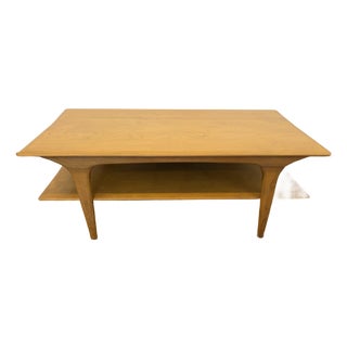 Vintage Haywood Wakefield Maple Coffee Table For Sale