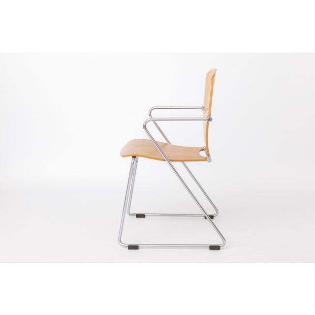 Postmodern Spanish Egoa Chair Model 300 by Josep Mora for Stua, 1988 For Sale - Image 3 of 10