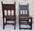 Set of Early 20th Century Spanish Carved Chairs with Wood Seat, 1890s For Sale - Image 14 of 15