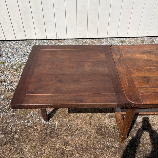 Antique French Very Large Farm Table Dining Table From Provence For Sale - Image 13 of 18