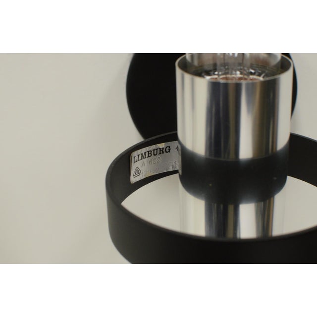 German Wall Lamps from Glashütte Limburg, 1960s, Set of 2 For Sale - Image 5 of 6