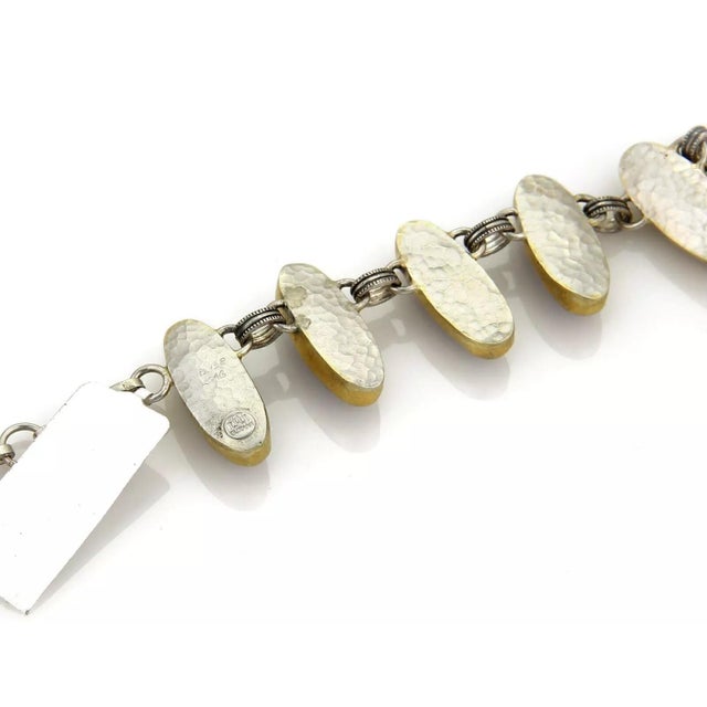 Gurhan Parliment Lapis Sterling 24k Layered Gold Necklace For Sale - Image 4 of 4