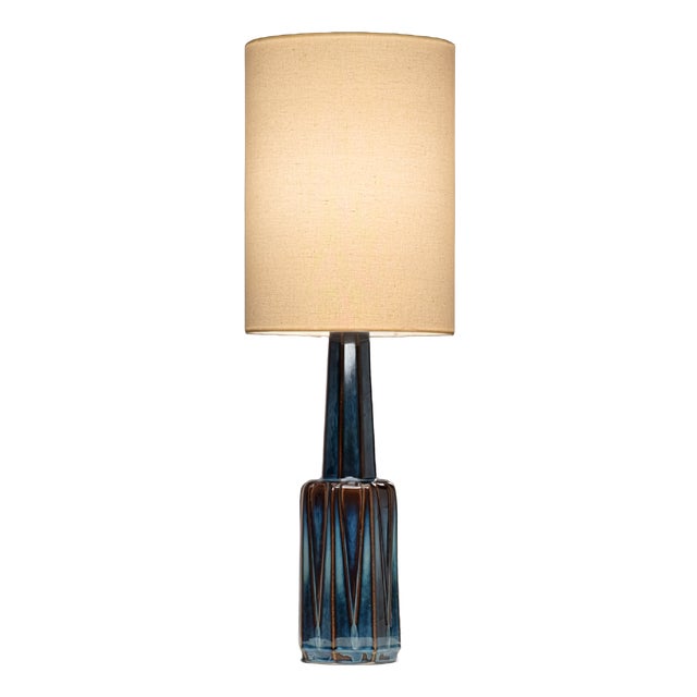 Large Model 1033 Ceramic Table Lamp from Søholm Stentøj, Denmark, 1960s For Sale
