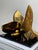Pair of Gilt Bronze Swans by Jack Zajac — Signed & Numbered 18/95, Limited Edition Mid-Century Modern Sculptures For Sale - Image 10 of 18