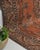 Textile 1970s Vintage Handmade Wool Cotton Orange Area Rug For Sale - Image 7 of 12