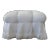 White Tufted Ottoman by Jj Custom Los Angeles For Sale