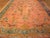 Tribal 1890s Orange salmonTribal Geometric Antique Turkish Oushak Rug 12'6" X 19'6" Handknotted Wool Carpet For Sale - Image 3 of 6