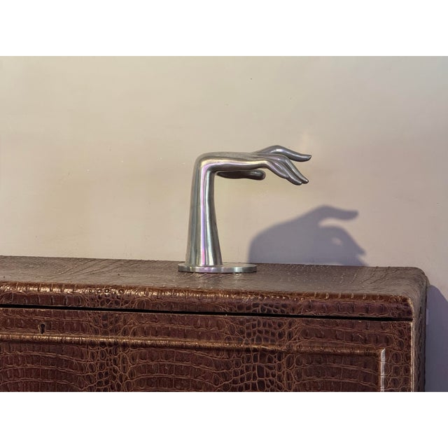 Metal Advertising Hand, 1950s For Sale - Image 3 of 11