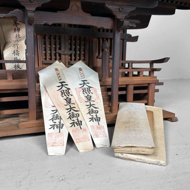 Meiji-Era Kamidana Japanese Shinto Shrine, 1890s For Sale - Image 14 of 18